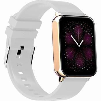 Smartwatch Gravity Смарт-часы 2 ремешка GT17-4 / розовое золото/серый (GT17-4)