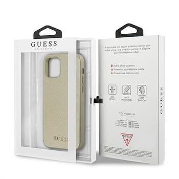 Guess GUHCP12LIGLGO Hardcase Iridescent Aizsargapvalks priekš iPhone 12 Pro Max 6,7