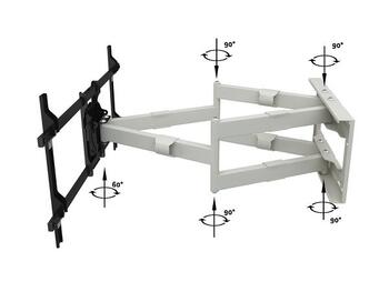 Multibrackets MB-6881 TV sienas grozāmais  kronšteins televizoriem līdz 90