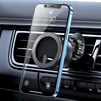 Joyroom JR-ZS294 Car Mount Magnetict Multifunctional Kit Автомобильный держатель для воздуховода (Car Holder, Magnetic Ring, Magnetic Cap) / чёрный (JR-ZS294AIR-BLK)