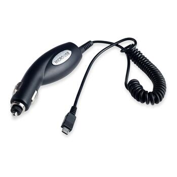 ATX Platinum Премиум Автомобильная зарядка 12 / 24V / 1A + Провод Micro USB Черная (Red Blister) (ATX-C-CH1A-OBBK)