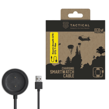 Tactical USB Charging Uzlādes kabelis priekš Xiaomi Amazfit GTR/GTS/T-Rex/Balance/Helio Strap (TA-2449567)