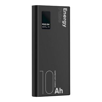 OBAL:ME EnergyPulse Powerbank 10000mAh 22.5W Портативный аккумулятор / чёрный (OMPWB10K)