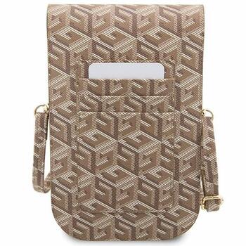 Guess Handbag GUWBHGCFSEW GCube Stripe Rokassoma / brūns (GUWBHGCFSEW)