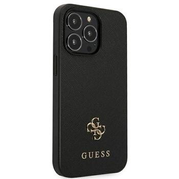 Guess GUHCP13LPS4MK Hardcase Saffiano 4G Small Metal Logo Защитный чехол для iPhone 13 Pro / 13 6,1