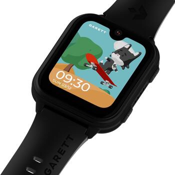 Garett Kids Vibe 4G Black Bērnu Viedpulkstenis (VIBE_4G_BLK)