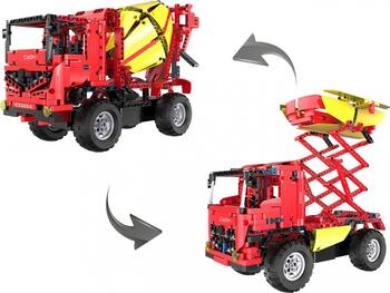 CaDa C51014W R/C Бетономешалка Игрушечная Mашинка Конструктор 814 деталей (ZKL.C51014W)