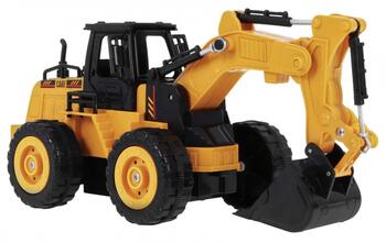 RoGer R/C Ekskavatora Rotaļu Mašīna 1:36 2.4 GHz (ZRC.9209A)