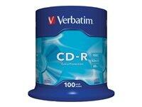 Verbatim CD-R Записываемые Диски 100шт (43411)