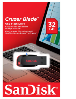 SanDisk Cruzer Blade Флешка 32GB (SDCZ50-032GB35)