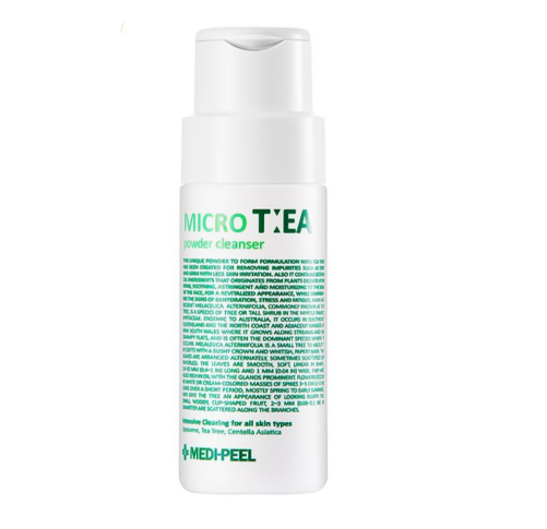 MEDI-PEEL Enzyme powder with tea tree Micro Tea Powder Cleanser Глубоко очищающий энзимный порошок с чайным деревом 70 g (8809941826425)