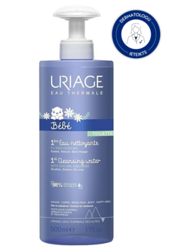 Uriage Baby 1st Очищающая вода 500ml (3661434008719)