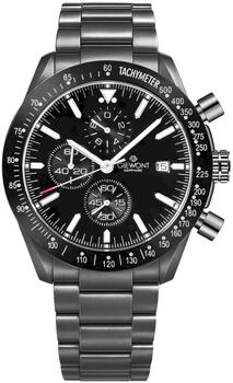 Giewont Chronograph Sapphire Vīriešu pulkstenis / melns (GW8720-B1)