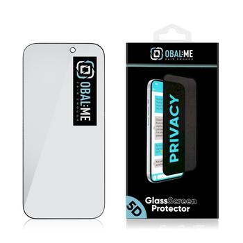 OBAL:ME Privacy 5D Glass Screen Protector Защитное стекло для Apple iPhone 17/17 Pro / чёрный (57983127171)
