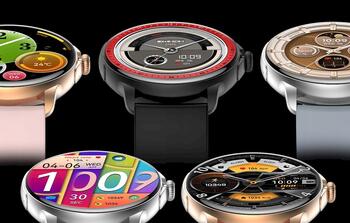 Rubicon Smartwatch RNCF35 Смарт-часы с браслетом + ремешком / чёрный (SMARUB307)