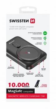 Swissten Power Bank PD 20W (совместим с MagSafe) 10000mAh (22013974)