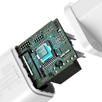 Baseus Super Si PD Зарядное Устройство 30 Вт / 1x USB-C (BRA011962)
