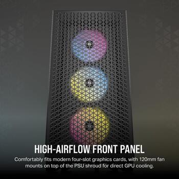 Corsair 3000D RGB AIRFLOW Корпус для компьютера (CC-9011255-WW)