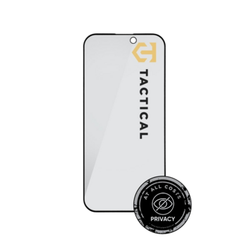 Tactical Glass Shield Privacy Stealth 5D Защитное стекло для Apple iPhone 16 Pro/17 / чёрный (TA-57983127196)