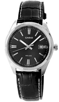 CASIO MTP-1302PL-1AVEF Vīriešu pulkstenis / sudrabs (MTP-1302PL-1AVEF)