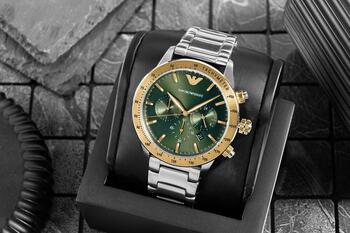 Emporio Armani Mario Vīriešu Rokas Pulkstenis (AR11454)