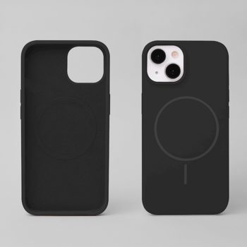 Mocco Silicone Thin Mag Чехол для Apple iPhone 16 Pro Max (MO-STM-IP-16PRMAX-BK)