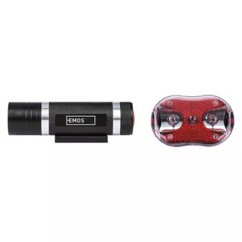 Emos P3920 LED Velosipēda Gaisma 150lm baltā un sarkanā signāllampiņa (komplekts) (P3920)
