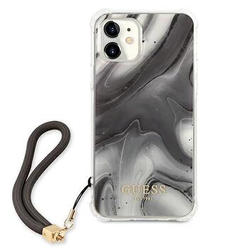 Guess GUHCP12SKSMAGR Marble Collection Защитный чехол для iPhone 12 mini 5,4
