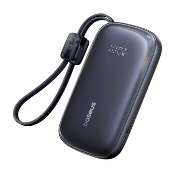 Baseus EnerFill FC21 Qpow 3 Ultra Портативный аккумулятор 10000 mAh 45W / чёрный (6932172692469)