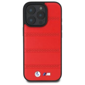 BMW M Perforated And Stitched Line MagSafe Защитный Чехол для Apple iPhone 16 Pro Max (BMHMP16X23PUSPR)