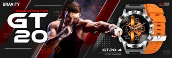 Smartwatch Gravity GT20-4 Смарт-часы / чёрный (GT20-4)