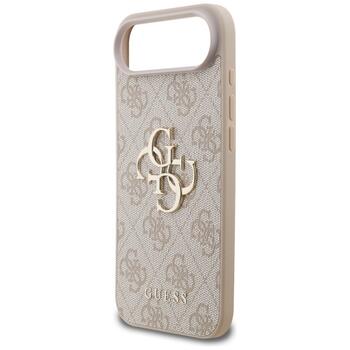 Guess 4G Big Logo Case Защитный чехол для iPhone Air / розовый (GUHCP17M4GMGPI)