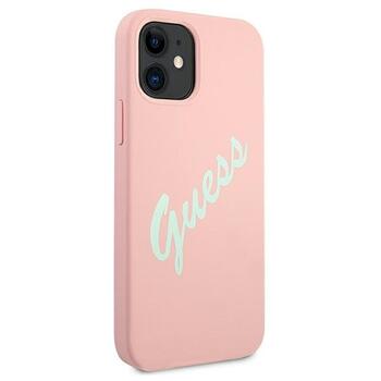 Guess GUHCP12SLSVSPG Silicone Vintage Hardcase Защитный чехол для iPhone 12 mini 5,4