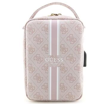 Guess Bag GUHBP4RPSP Organizatora soma 4G Printed Stripes / rozā (GUHBP4RPSP)