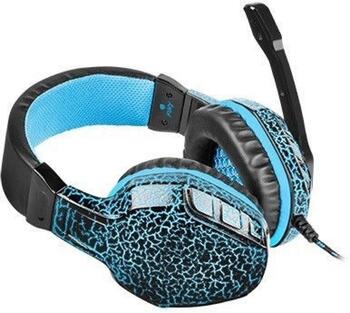 Natec Fury HellCat Gaming Spēļu Austiņas Datoram Ar Mikrofonu Un Apgaismojumu (NFU-0863)