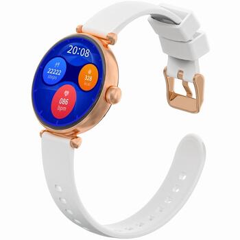 Smartwatch Gravity Смарт-часы / розовое золото, белый, 2 ремешка (GT26-2)