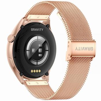 Smartwatch Gravity Ремешок + браслет GT11-7 / розовое золото (GT11-7)
