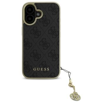Guess GUHCP16SGF4GGR Hardcase 4G Charms Collection Aizsargapvalks priekš iPhone 16 6.1