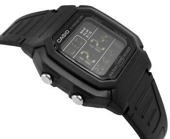 Casio W-800H-1BVES Vīriešu pulkstenis (W-800H-1BVES)