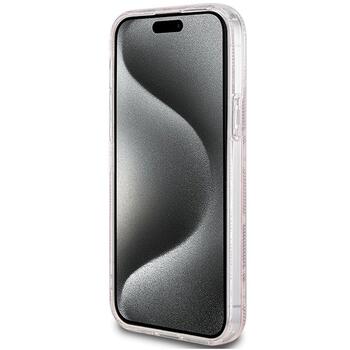 Guess GUHMP15MHGCUSTGP IML GCube MagSafe Aizsargapvalks priekš iPhone 15 Plus/14 Plus 6.7