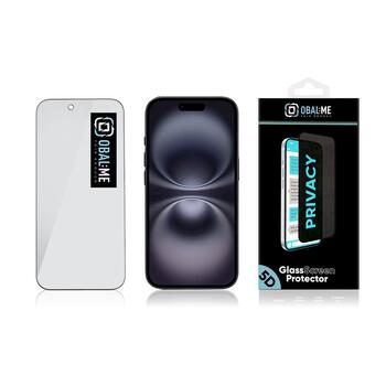 OBAL:ME Privacy 5D Glass Screen Protector Защитное стекло для Apple iPhone Air / чёрный (57983126931)
