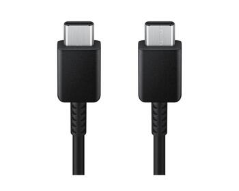 EP-DX310JBE Samsung USB-C/USB-C Data Cable Кабель для зарядки и передачи данных 3A 1.8m / чёрный (EP-DX310JBE)