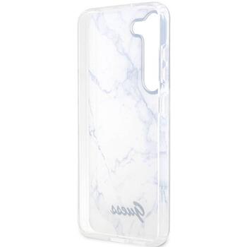 Guess GUHCS23MPCUMAH Hardcase Marble Защитный чехол для Samsung Galaxy S23+ S916 / белый (GUHCS23MPCUMAH)