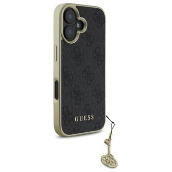 Guess GUHCP16MGF4GGR Hardcase 4G Charms Collection Защитный чехол для iPhone 16 Plus 6.7