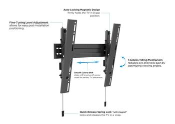 Multibrackets MB-5532 TV sienas kronšteins ar slīpumu televizoriem līdz 55