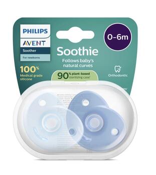 Philips Avent Soothie Детские Пустышки 0-6m 2шт (SCF099/26)