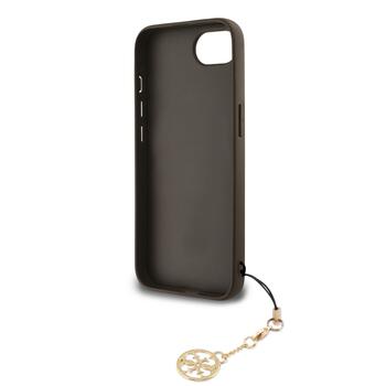 Guess 4G Charm Case Aizsargapvalks priekš iPhone 16e Tone on Tone / brūns (GUHCPSE4GF4GCW)