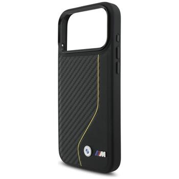 BMW M Carbon Line & Logo MagSafe Case Защитный Чехол для Apple iPhone 17 Pro Max (BMHMP17X25PCCSCKY)