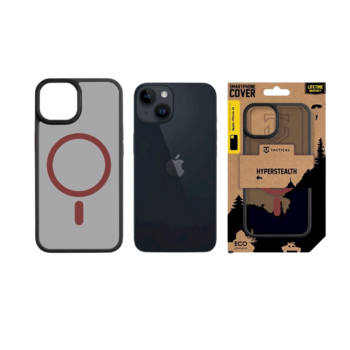 Tactical MagForce Hyperstealth 2.0 Cover Защитный чехол для iPhone 14 / чёрный/красный (TA-57983121093)
