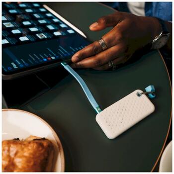 Verbatim 32320 External Drive Pocket SSD Внешний накопитель 1TB USB-C 3.2 gen.2 / белый-голубой (32320)